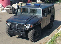 Полноприводный автомобиль высокой проходимости ГАЗ-233001 Тигр, особенности конструкции