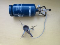 Переходник на перезаправляемый газовый баллон GZWM BT-0.5 для подключения горелки Epi-Gas
