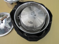 Кастрюля CampFire Pot на 1,0 литр была заменена на стальной чайник GSI Glacier Stainless Tea Kettle объемом 0,95 литра