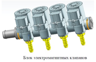 Блок электромагнитных клапанов подачи газа 409052.1156010-00, JLP4 KP UAZ, Lovato 238000072