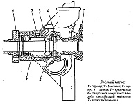 Водяной насос 4062.1307010-32 системы охлаждения двигателя ЗМЗ-4062 центробежного типа