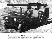 Армейские джипы производства компаний Kaiser Jeep и AM General