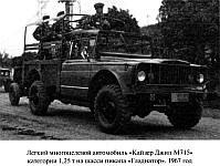 Семейство легких армейских пикапов M715 от фирмы Kaiser Jeep, особенности конструкции, модели и модификации