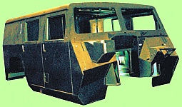 Небронированный пятидверный корпус многоцелевого автомобиля ГАЗ-233001 Тигр