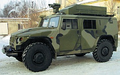 Мобильный комплекс контроля и разведки Спектр на шасси автомобиля ГАЗ-233001 Тигр, особенности конструкции