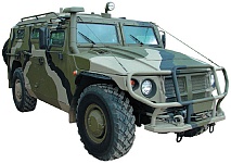 Специальное транспортное средство СТС ГАЗ-233014 Тигр, устройство, вооружение, особенности конструкции