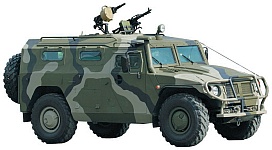Комплекс вооружения специального транспортного средства СТС ГАЗ-233014 Тигр