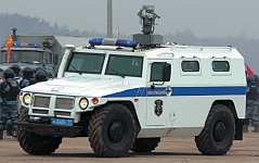 Специальная полицейская машина ГАЗ-233034 Тигр с устройством отстрела спецсредств Лафет, особенности конструкции