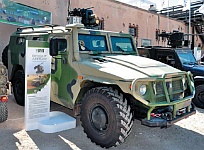 Бронированный автомобиль СПМ-2 Тигр с боевым модулем Bright Arrow, характеристики и особенности конструкции
