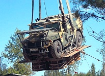 Перспективный автомобиль многоцелевого назначения АМН 233117 Тигр-МД для ВДВ