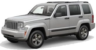 Среднеразмерный внедорожник Jeep Cherokee KK или Jeep Liberty, с несущим кузовом