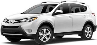 Компактный кроссовер Toyota RAV4 в новом фирменном стиле Knee Look