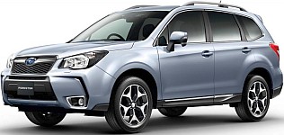 Кроссовер Subaru Forester с системой постоянного полного привода Symmetrical AWD с межосевым дифференциалом