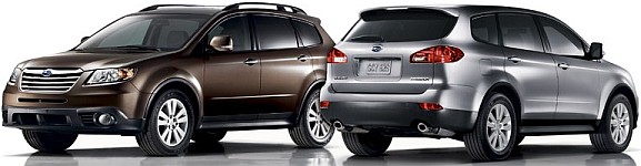 Среднеразмерный внедорожник Subaru Tribeca с оппозитным мотором B6 D0HC 24V
