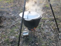 Походные кастрюли, казаны, наборы посуды для приготовления первых и вторых блюд