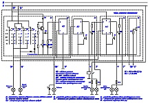 Электрическая схема модуля управления светотехникой 471.3769