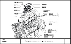 Каталожные номера элементов системы зажигания двигателя УМЗ-4216, свечи зажигания, катушки зажигания, высоковольтные провода