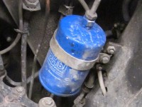 Фильтр тонкой очистки топлива на автомобилях Уаз Хантер и Уаз Патриот с двигателем ЗМЗ-409