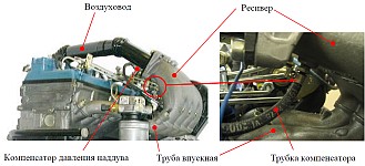 Турбокомпрессор C12-92-02 двигателя ЗМЗ-5143