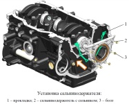 Установка сальникодержателя при сборке двигателя ЗМЗ-409051 и ЗМЗ-409052, ZMZ PRO