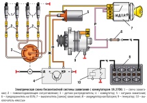 Проверка исправности бесконтактной системы зажигания ГАЗель ГАЗ-3302 и ГАЗ-2705 с двигателем ЗМЗ-4025 и ЗМЗ-4026, подача аварийного питания в систему зажигания