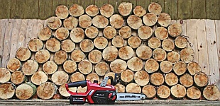 Обзор компактной и легкой беспроводной аккумуляторной цепной пилы Einhell GE-LC 18 Li Solo, тесты, характеристики, аккумулятор и комплект поставки