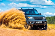 Ездовые качества УАЗ Патриот с автоматической коробкой передач Punch 6L50