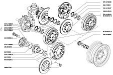 Замена смазки в ступицах колес автомобилей УАЗ-374195, УАЗ-396295, УАЗ-396255, УАЗ-390995, УАЗ-390945, УАЗ-220695, УАЗ-330395, УАЗ-330365