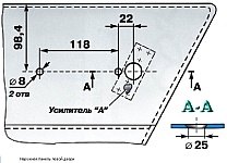 Порядок установки новых замков, ручек и защелок на правые двери УАЗ-3151, УАЗ-31512 аналогичен левым дверям